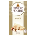 Ferrero Rocher White Tavoletta di Cioccolato Bianco con Ripieno alla Nocciola Gr.90