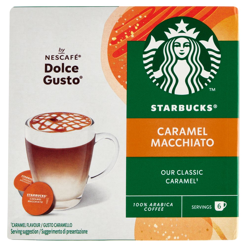 Starbucks Nescafè Dolcegusto Caramel Macchiato 12 Capsule