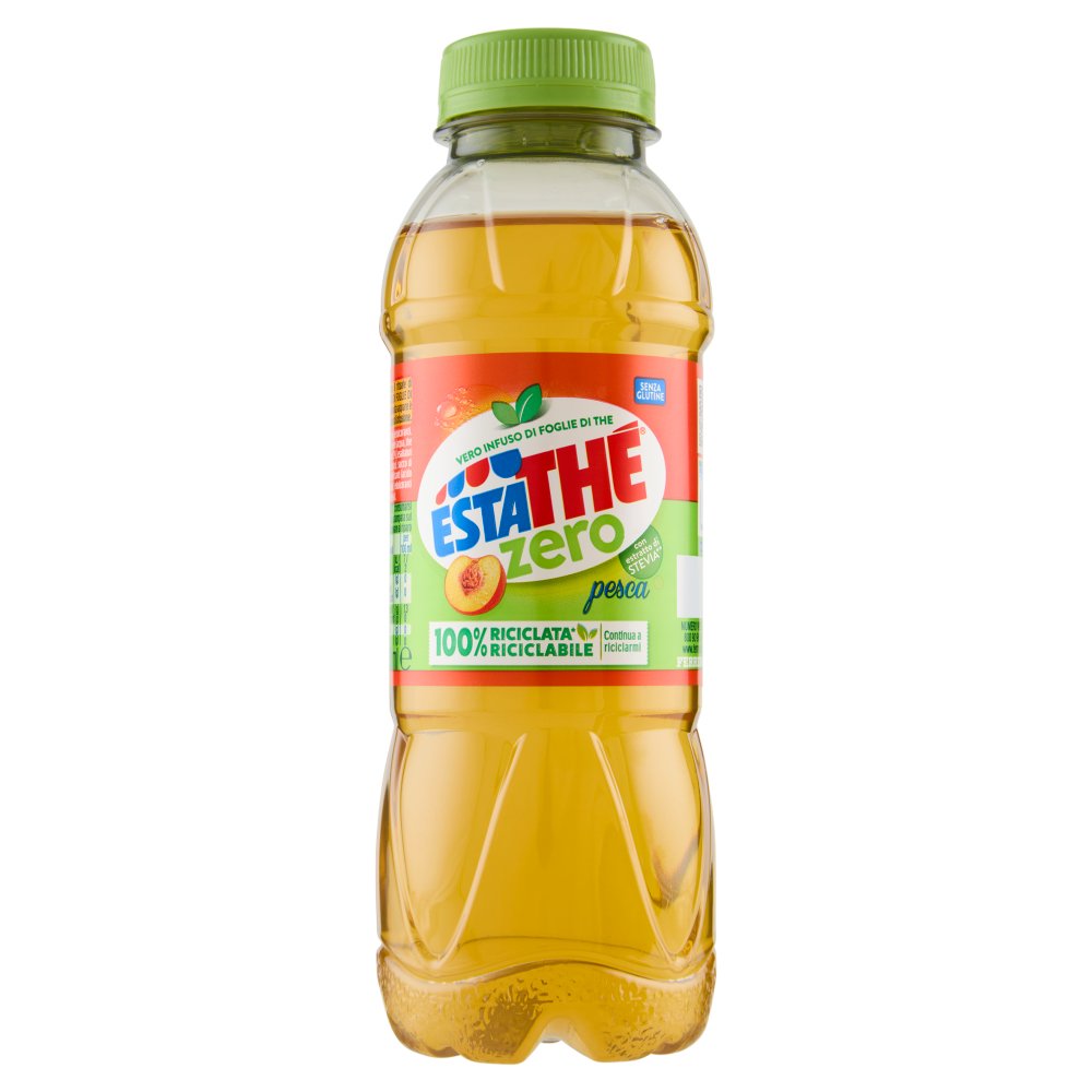 Estathé Pesca Zero Bottiglia Lt.0,4