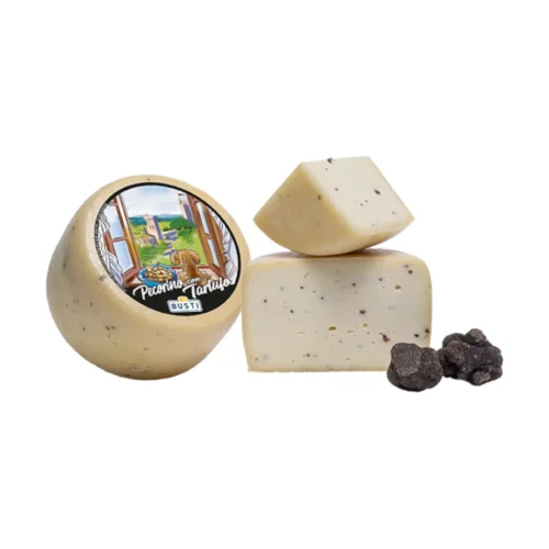 Busti Formaggio Pecorino con Tartufo Pz.3 Kg.1