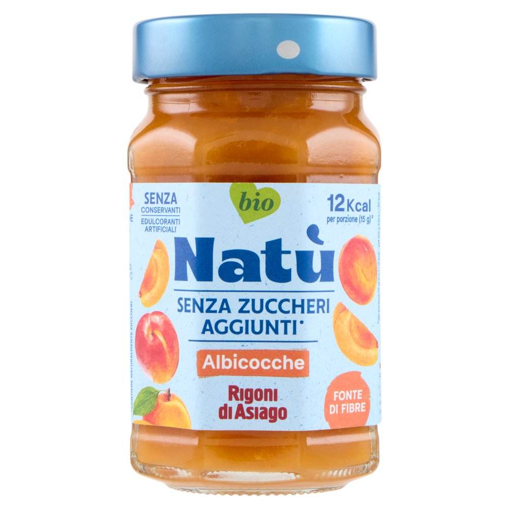 Rigoni di Asiago Natù Bio Senza Zuccheri Aggiunti Albicocche Gr.240