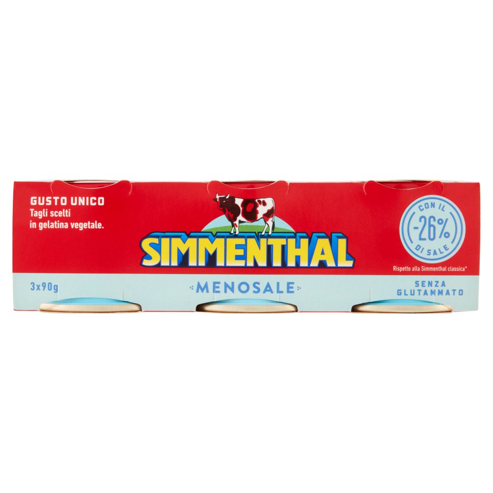 SIMMENTHAL MENOSALE GR.90 PZ.3