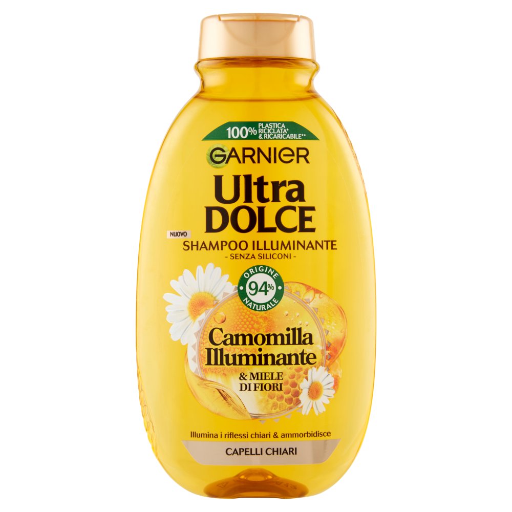 Garnier Ultra Dolce Shampoo Camomilla e Miele Ml.250