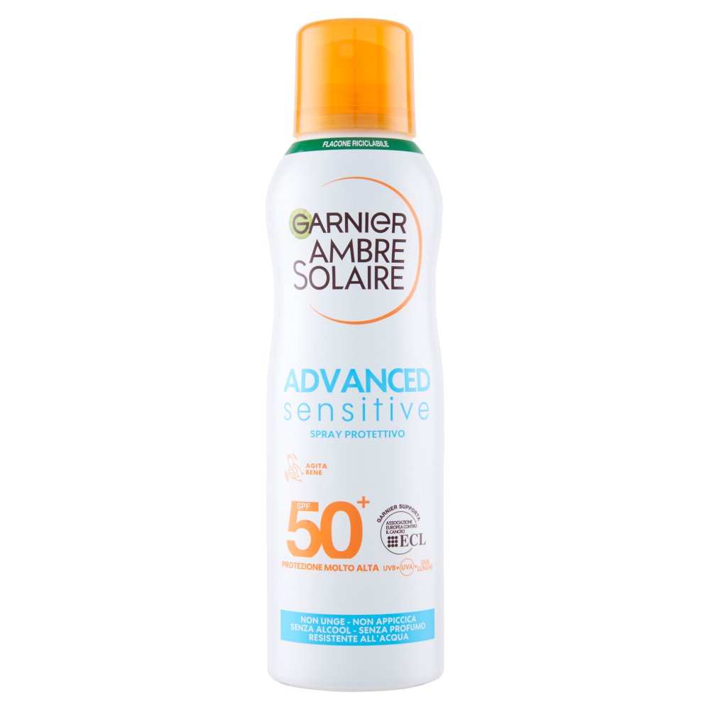Garnier Ambre Solaire Advanced Sensitive Ip 50+ Ml.200
