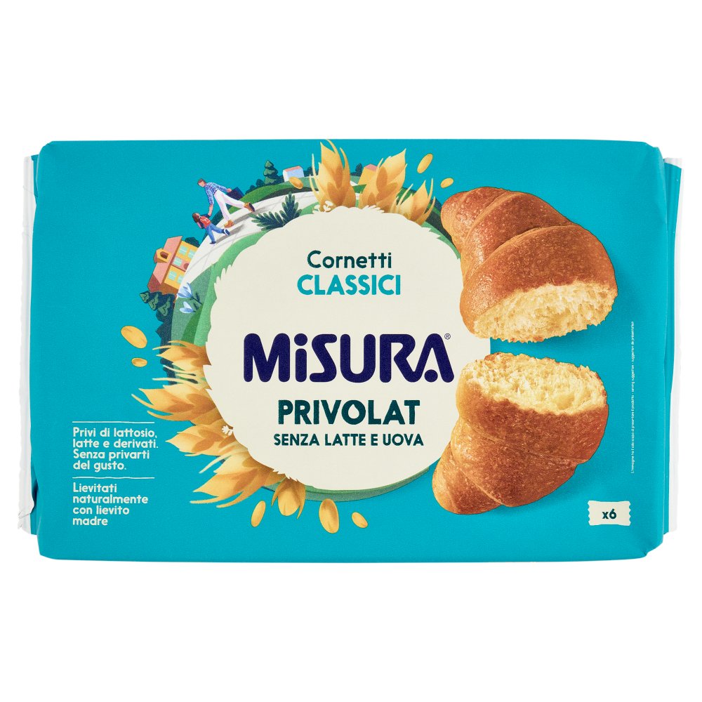 Misura Privolat Cornetti Classici Pz.6 Gr.246