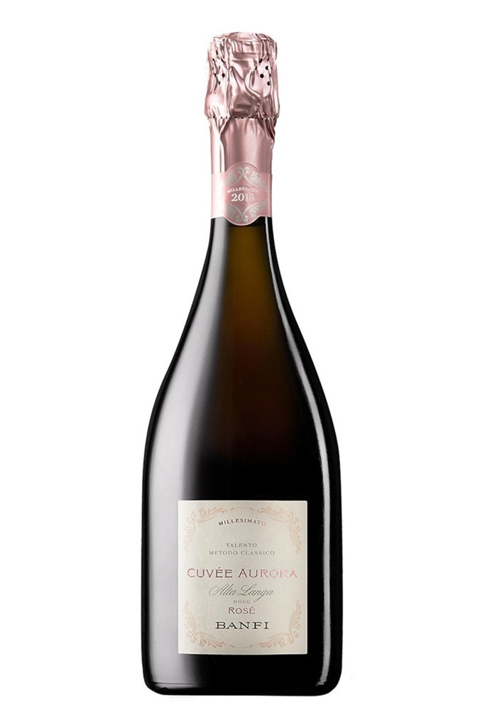 Banfi Cuvée Aurora Rosé Extra Brut Alta Langa Millesimato DOCG Astucciato