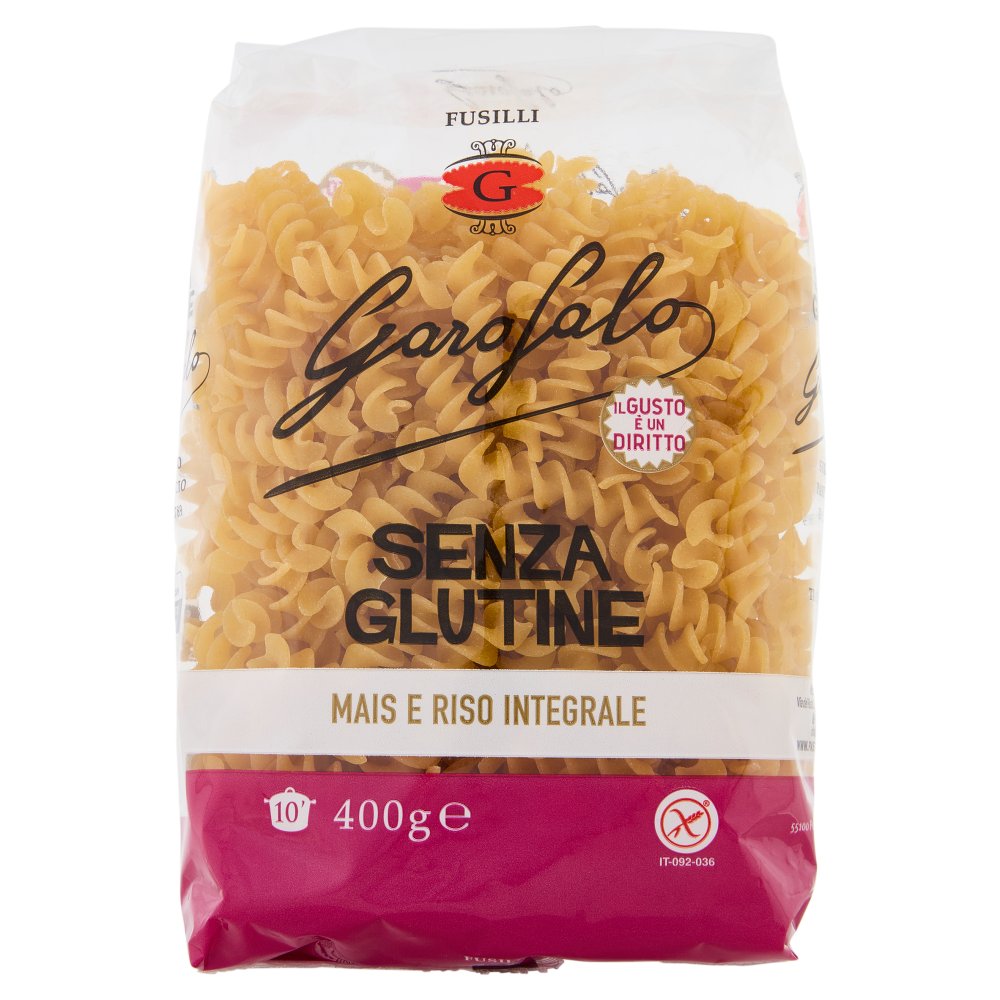Garofalo Senza Glutine Fusilli Gr.400