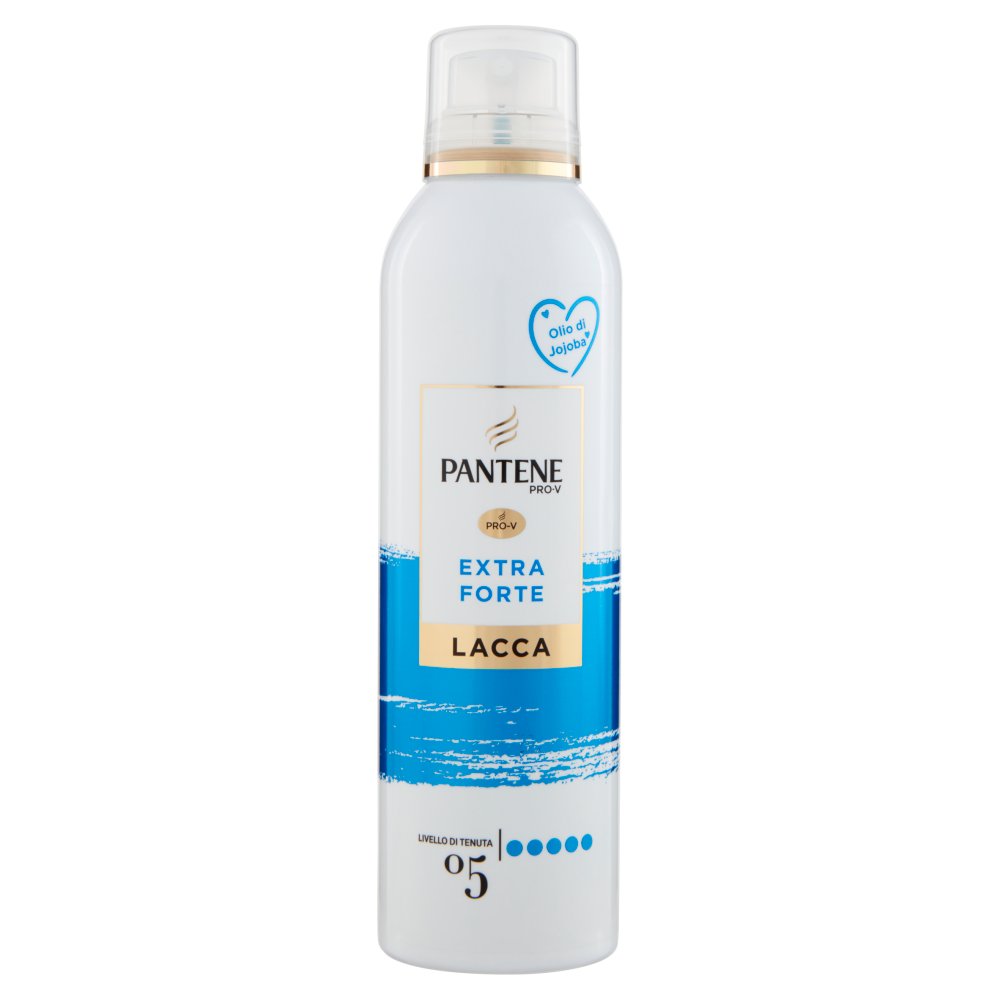 Pantene Pro-V Lacca per Capelli Extra Forte con Olio di Jojoba Ml.250
