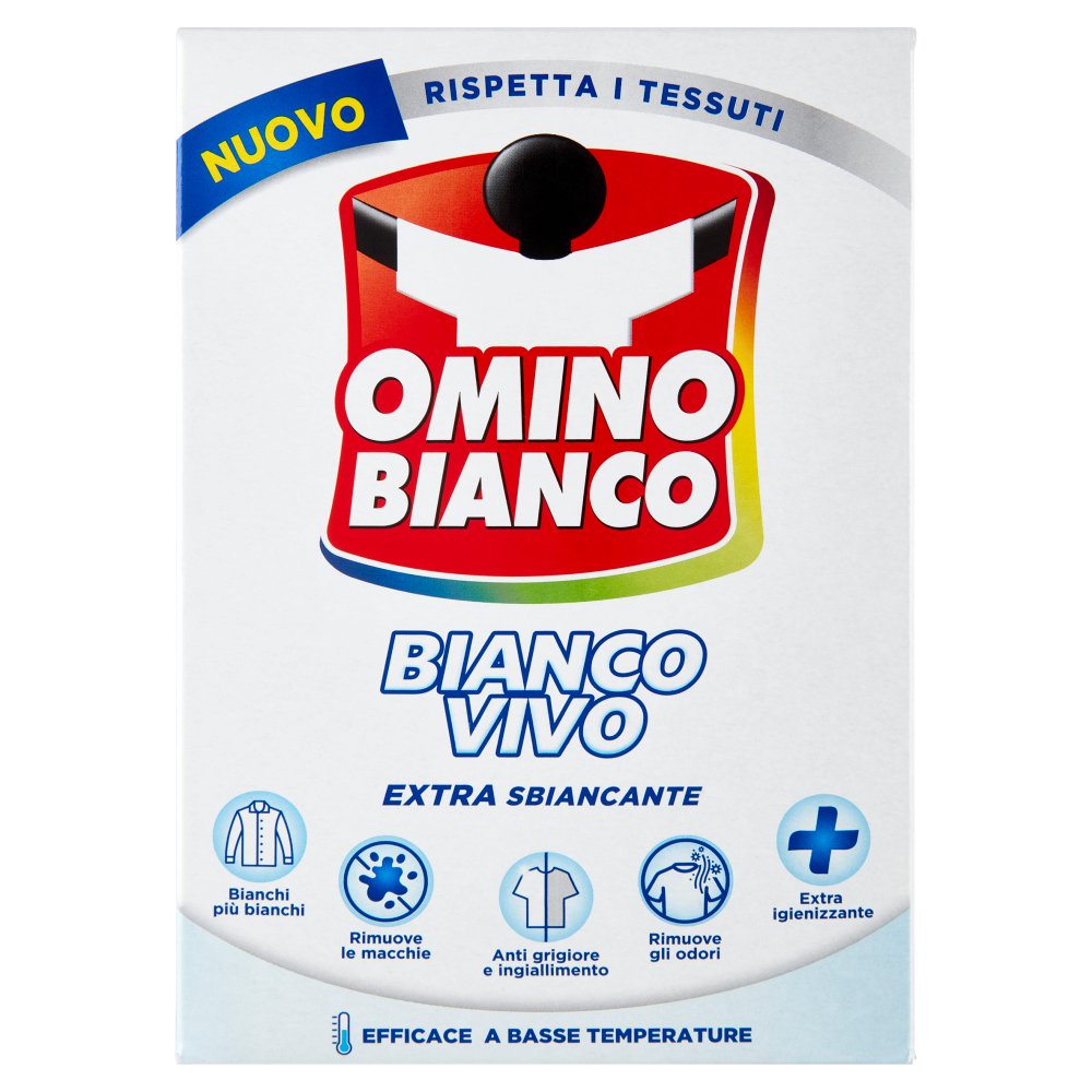 Omino Bianco Sbiancante Bianco Vivo Gr.500