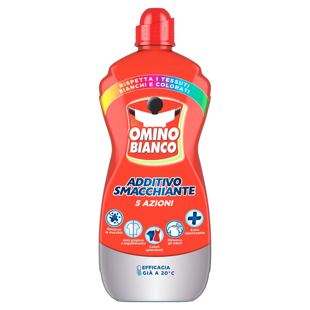 Omino Bianco Additivo Smacchiante Liquido Ml.900