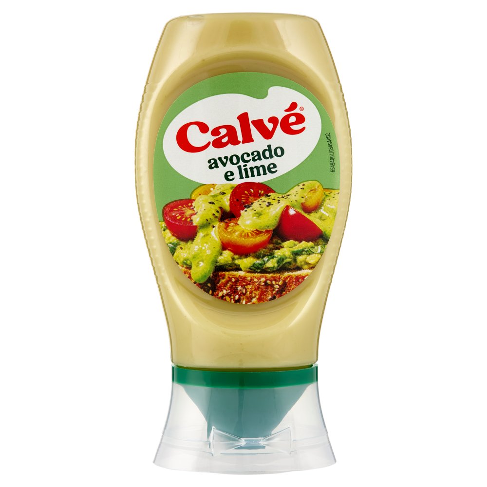 Calvé Salsa Avocado & Lime Top Down Ml.250