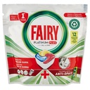 Fairy Caps per Lavastoviglie Platinum Plus Anti-Opaco 12 Capsule