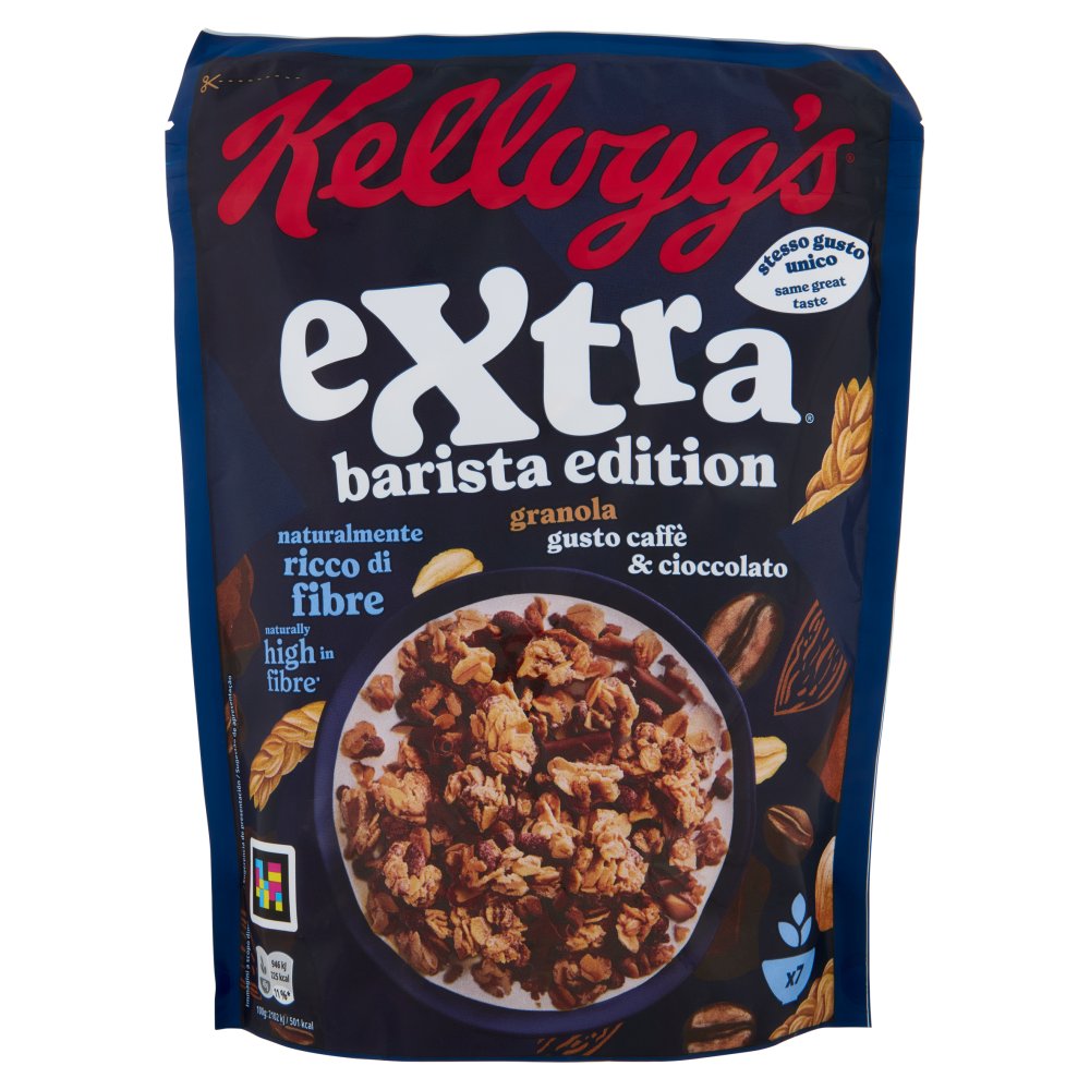 Kellogg's Extra Barista Edition Gusto Caffè e Cioccolato Gr.350