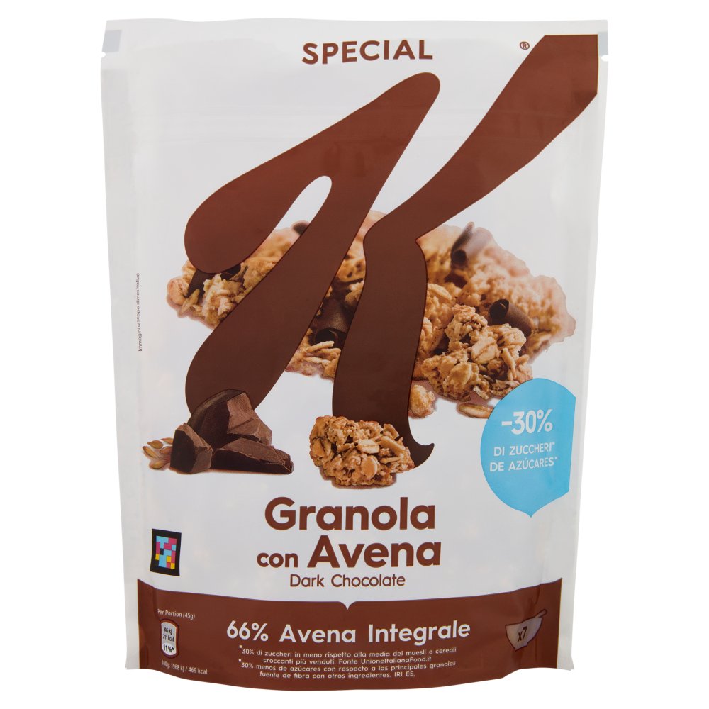 Kellogg's Special K Granola con Avena e Dark Chocolate Gr.320