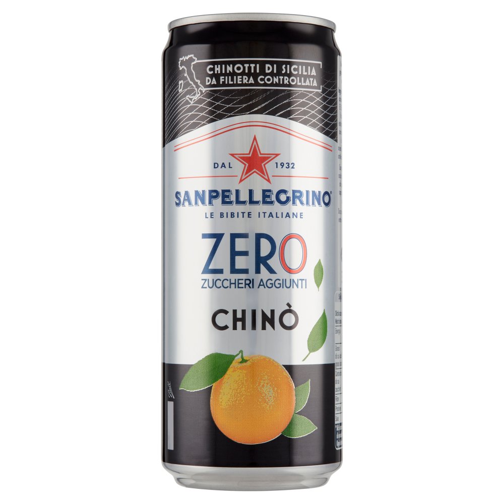 Sanpellegrino Chinò Zero Lattina Cl.33