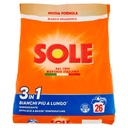 Sole Detersivo in Polvere per Lavatrice in Sacchetto Bianco Splendente 26 Misurini