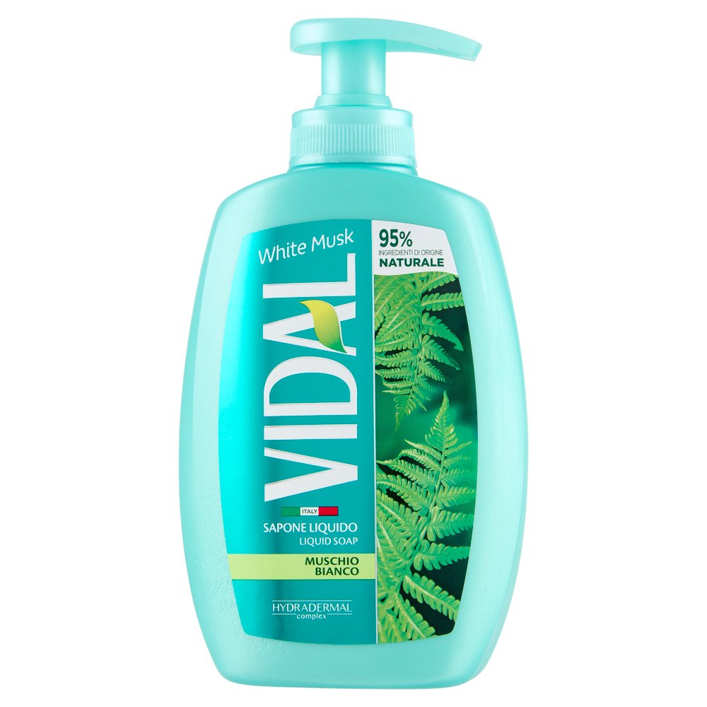 Vidal Sapone Liquido Muschio Bianco Ml.300
