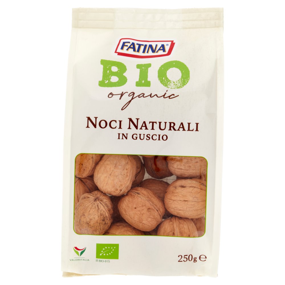 Fatina Bio Noci Naturali in Guscio Gr.250