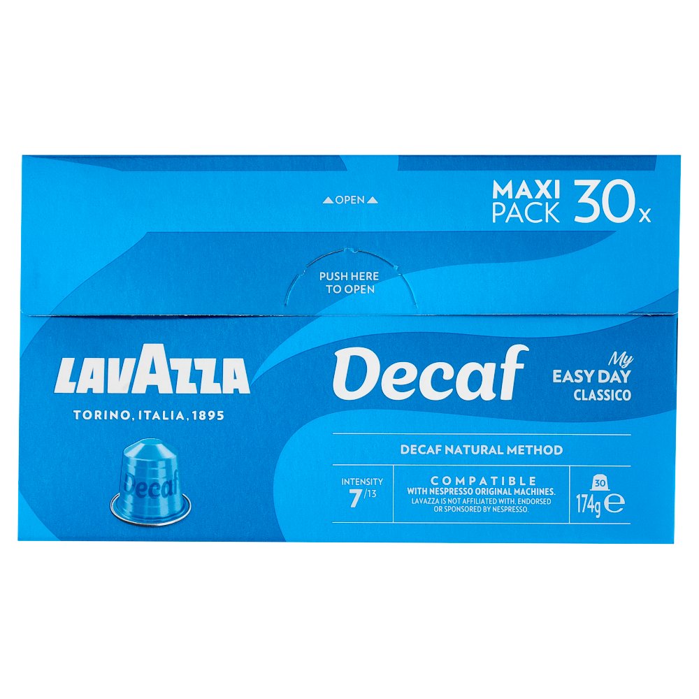 Lavazza Capsule Compatibili Nespresso Original Dek Pz.30 Gr.174