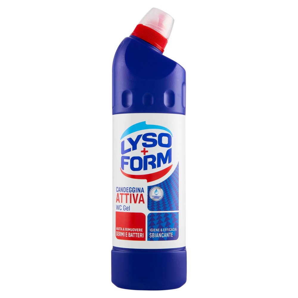 Lysoform Wc Gel con Candeggina Attiva Ml.750