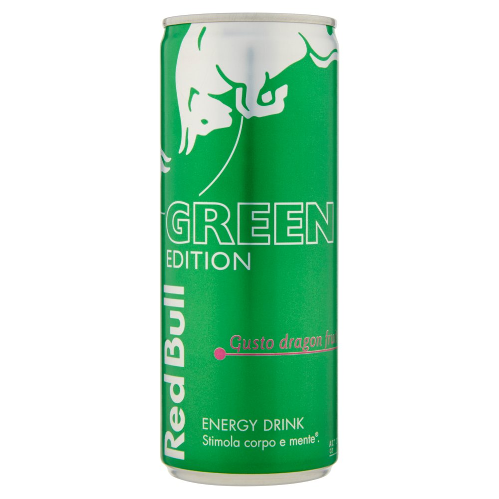 Red Bull Energy Drink Green Edition Gusto Dragon Fruit Ml.250
