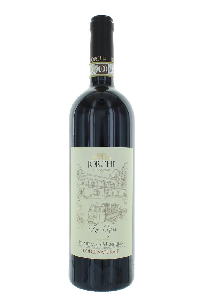 Masseria Jorche Lo Apu Primitivo di Manduria DOCG Dolce Naturale
