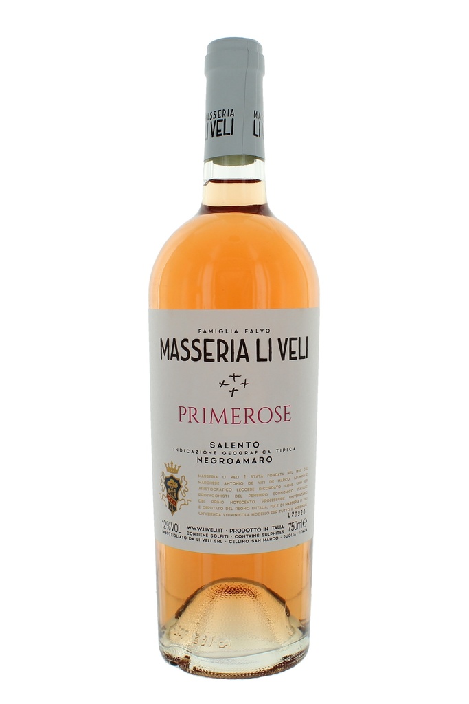 Masseria Li Veli Primerose Negroamaro Rosato Salento IGT