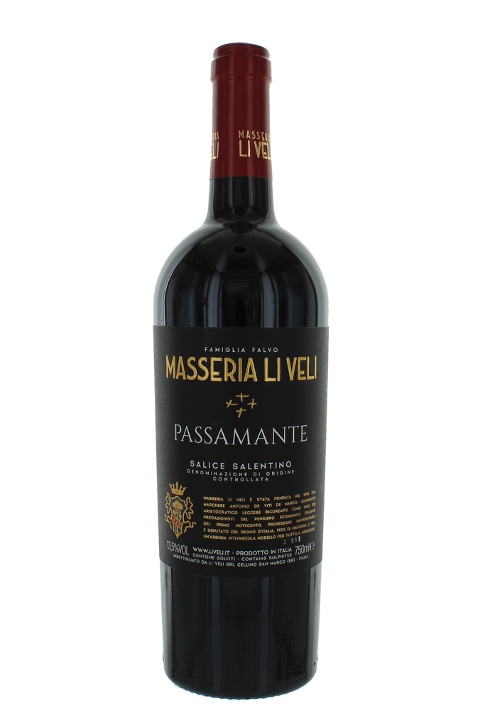 Masseria Li Veli Passamante Salice Salentino DOC