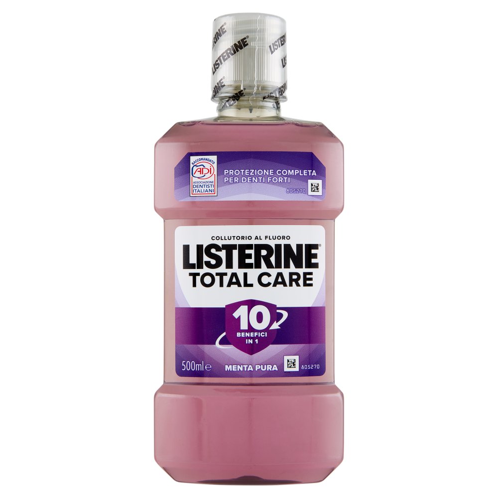 LISTERINE TOTAL CARE MENTA PURA ML.500