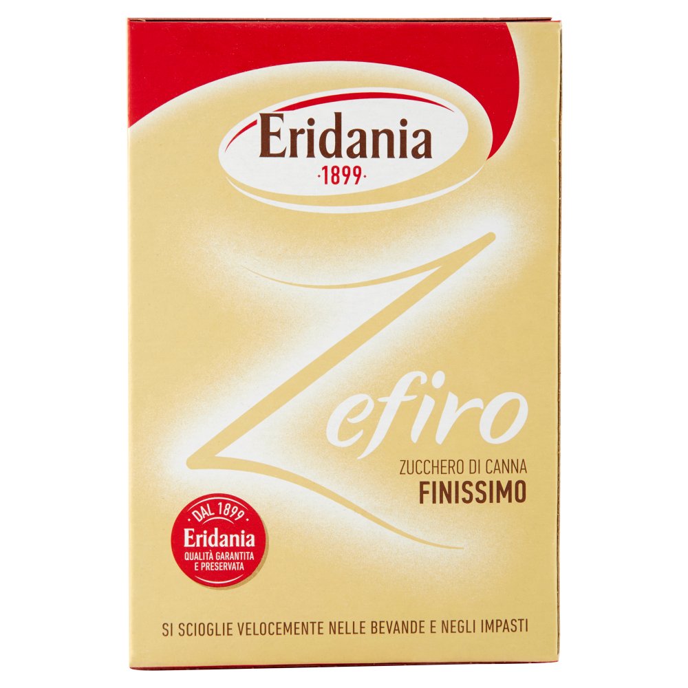 Eridania Zefiro Zucchero di Canna Fine Gr.750