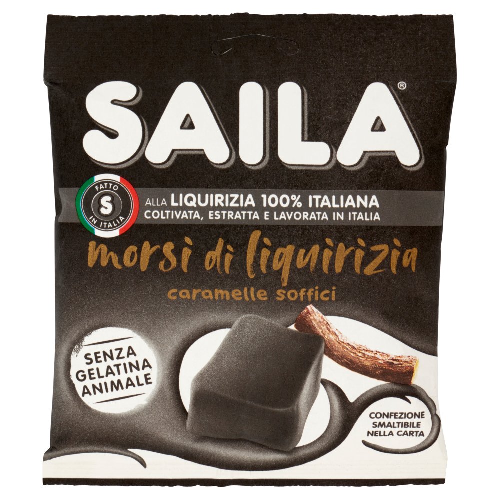 Saila Caramelle Morsi di Liquirizia Gr.100