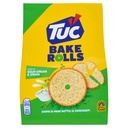 Tuc Bake Rolls Chips di Pane Sottile e Croccante Gusto Sour Cream e Onion Gr.150