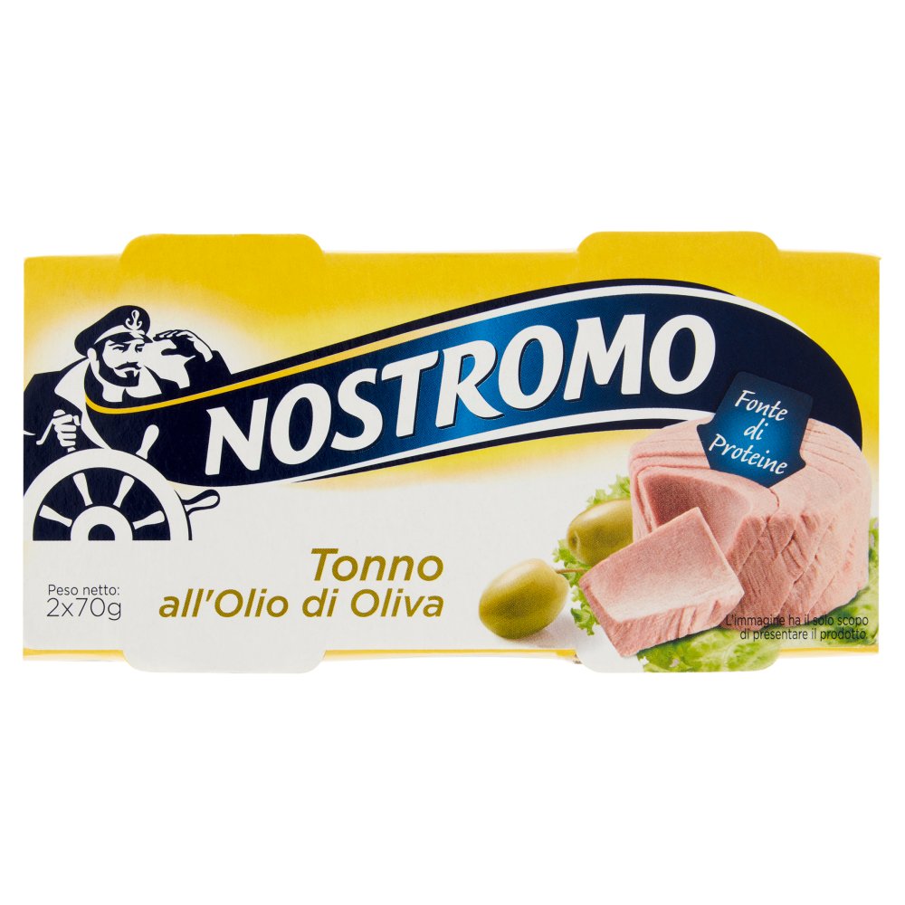 Nostromo Tonno all’Olio di Oliva Pz.2 X Gr.70