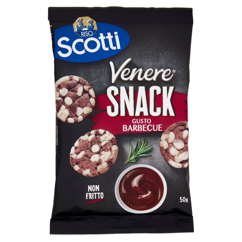 Riso Scotti Snack Venere Barbecue Gr.50