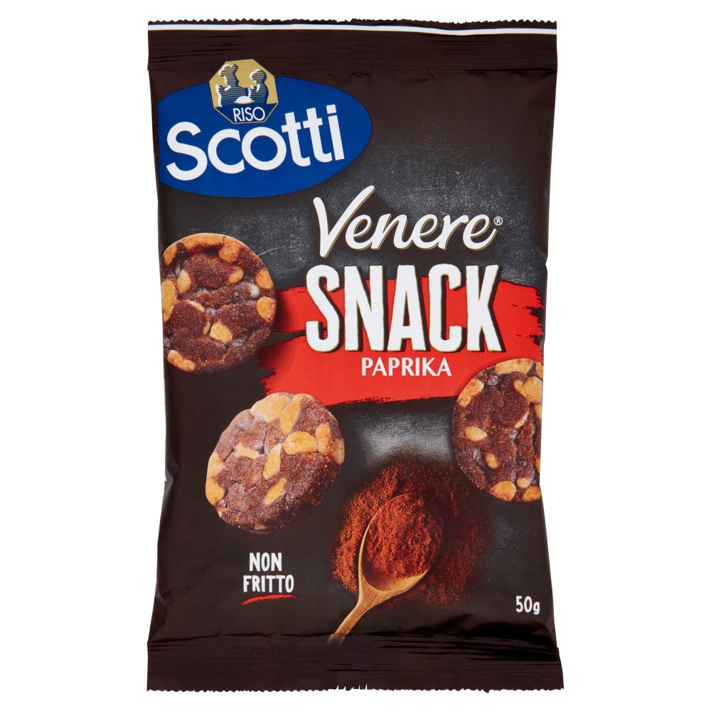 Riso Scotti Snack Venere Paprika Gr.50