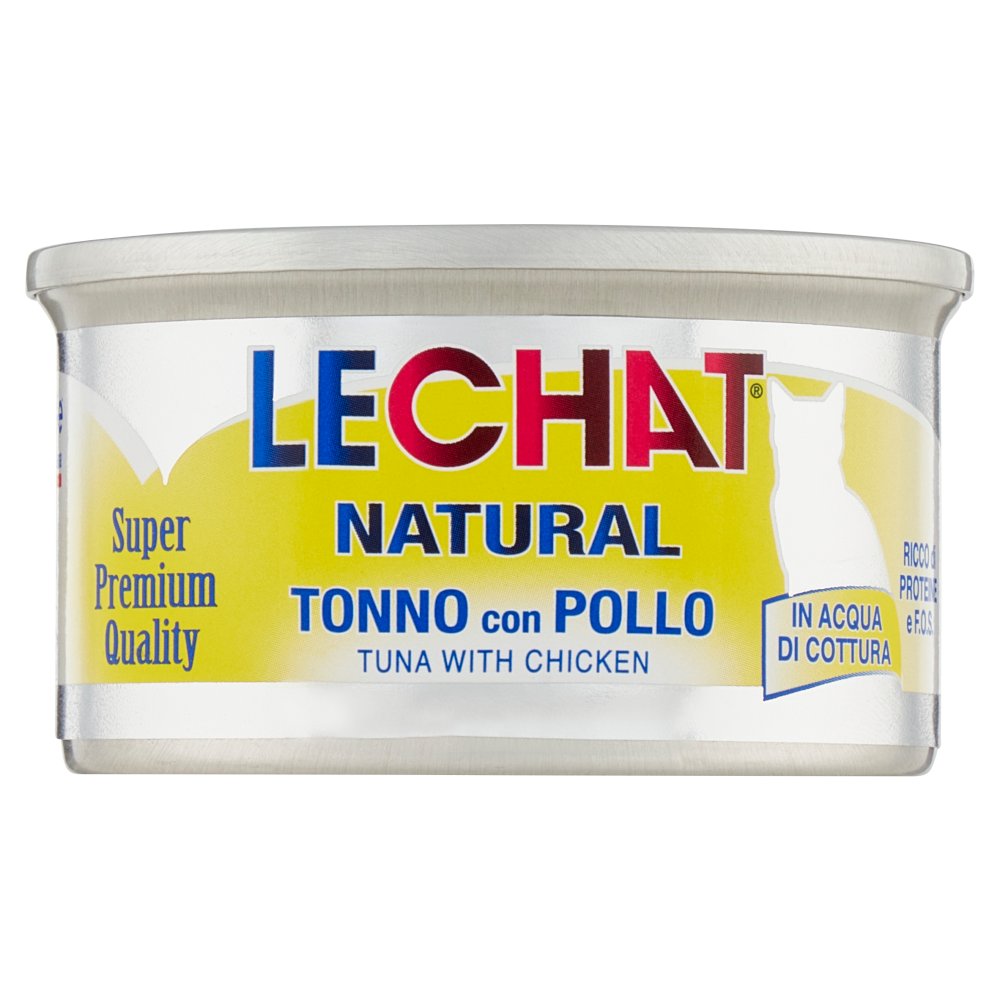 LACHAT NATURAL TONNO CON POLLO GR.80