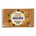Misura Fibrextra Biscotti con Gocce di Cioccolato Fondente Gr.280