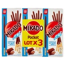 Mikado Pocket Cioccolato al Latte Gr.39 X 3