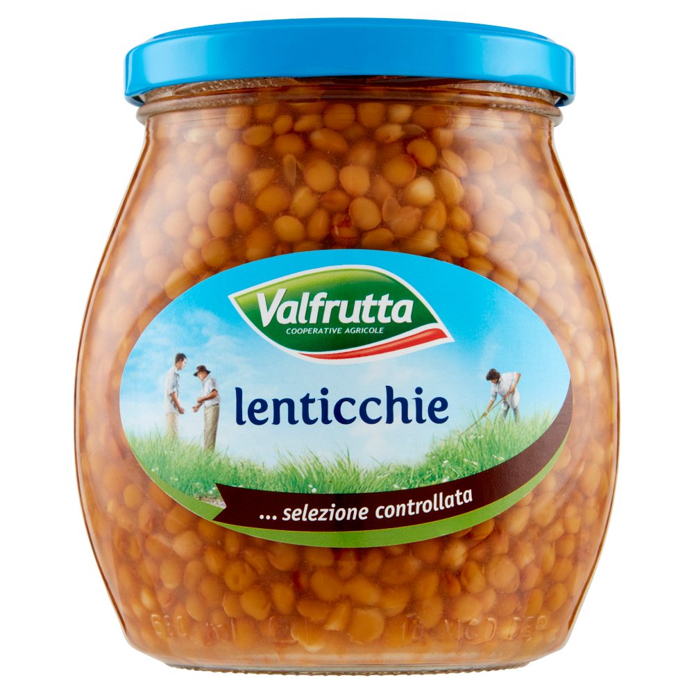 Valfrutta Lenticchie in Vetro Gr.570