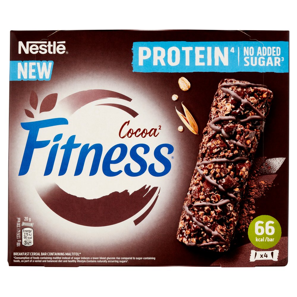 Nestle' Fitness Barrette al Cacao Protein Gr.80