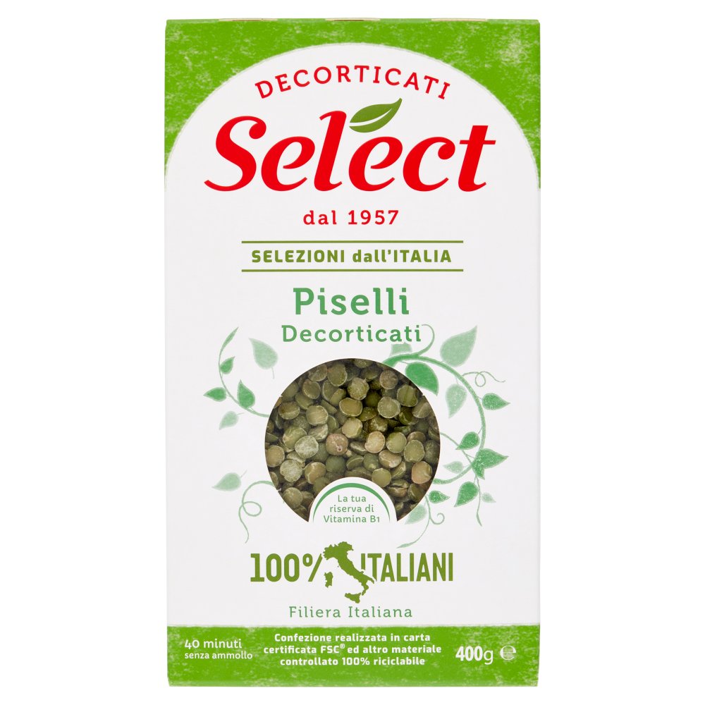 Select Piselli Decorticati Gr.400
