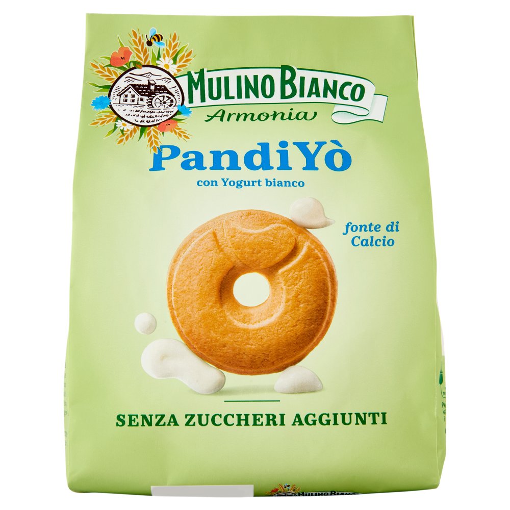 Mulino Bianco Biscotti PandiYò con Yogurt Bianco Gr.270