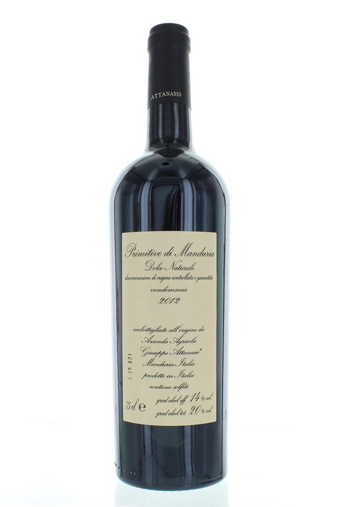 Attanasio Giuseppe Primitivo di Manduria DOCG Dolce Naturale