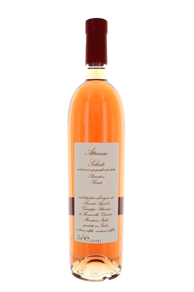 Attanasio Giuseppe Primitivo Rosato Puglia IGP