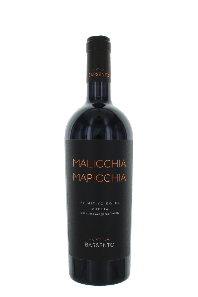 Barsento Malicchia Mapicchia Primitivo Dolce Puglia IGP