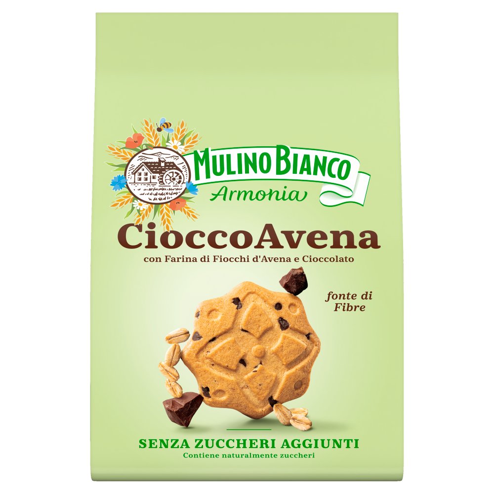 Mulino Bianco Biscotti CioccoAvena con Cioccolato Gr.270