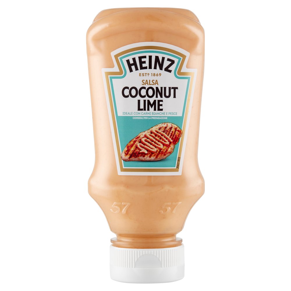 Heinz Salsa Coconut Lime Top Down Gr.220