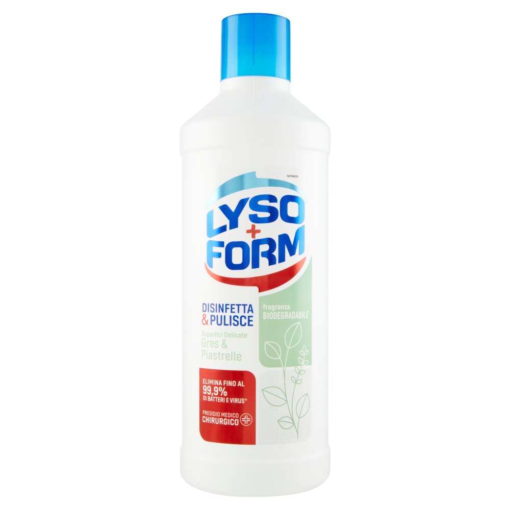 Lysoform Disinfetta e Pulisce Gres e Piastrelle Lt.1,1