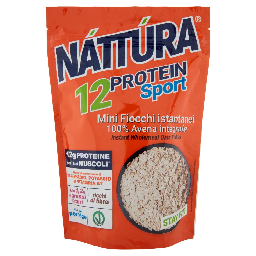Náttúra Protein Sport Mini Fiocchi Istantanei 100% Avena Integrale Gr.350