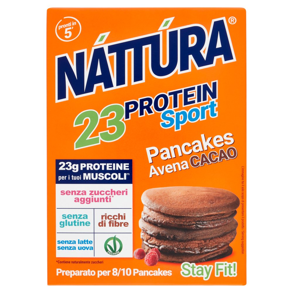 Náttúra Protein Sport Pancakes Avena al Cacao Gr.200